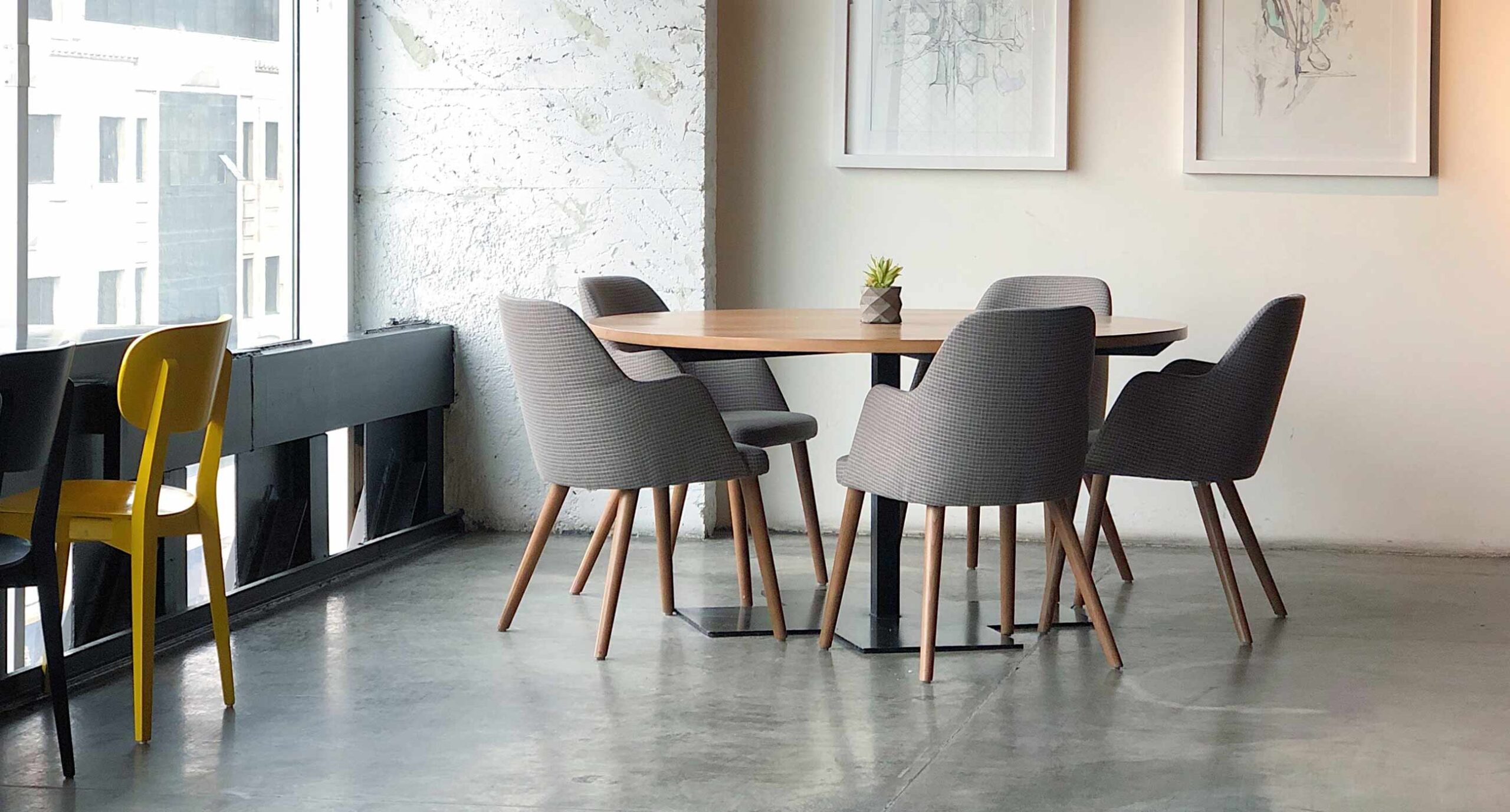 Dining Space with Accent Chairs